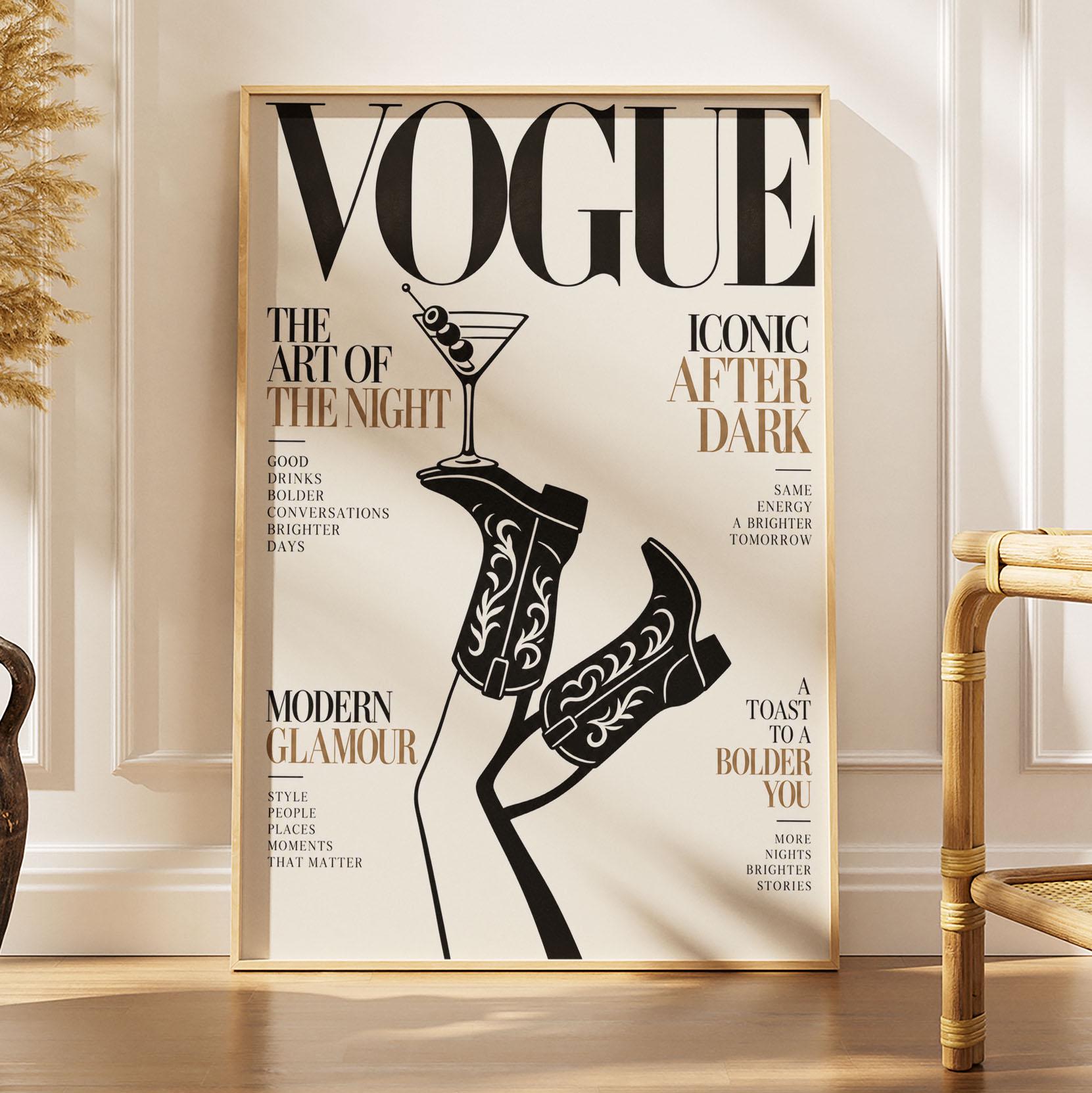 Vogue Wall Art - Etsy