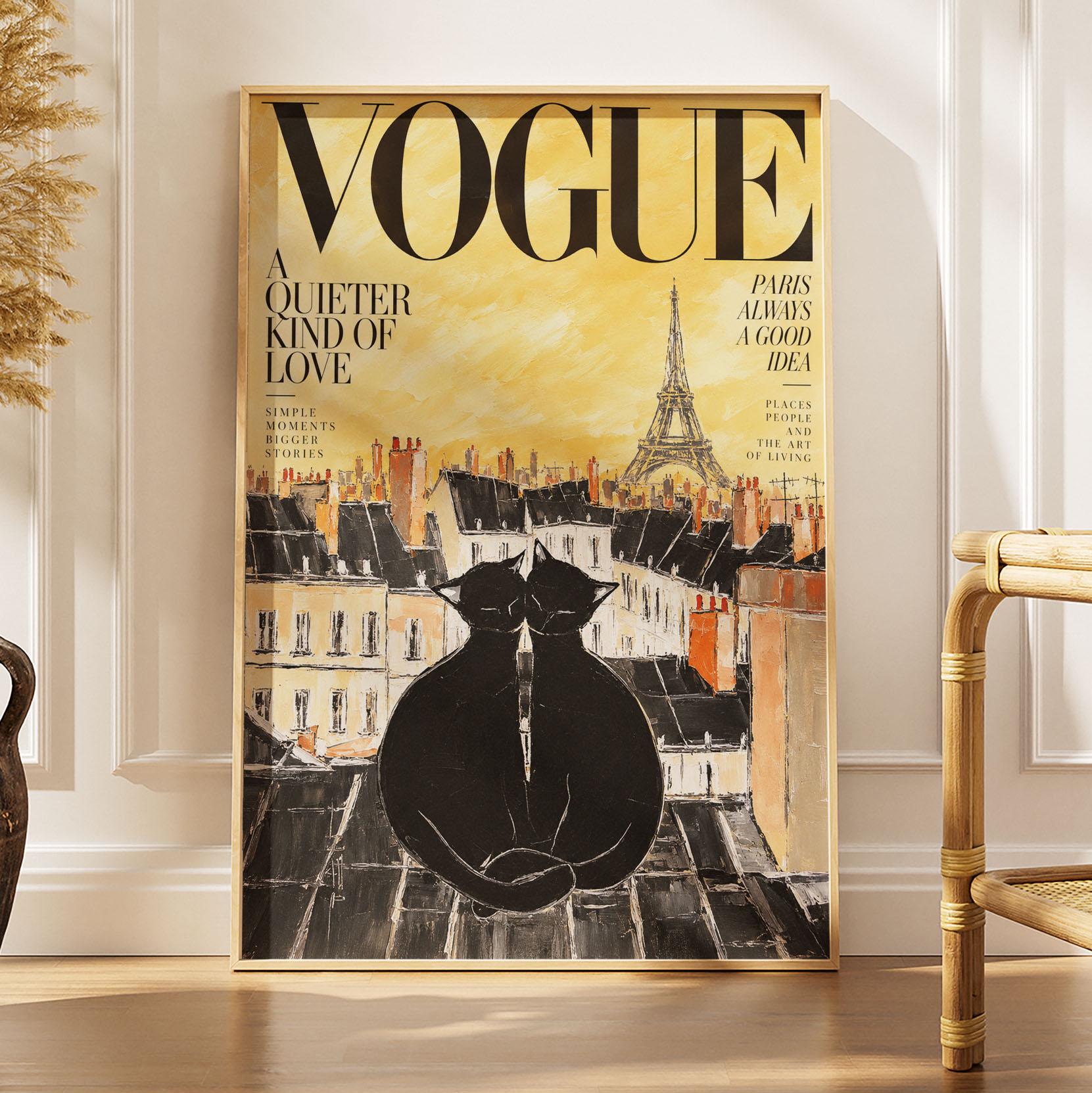Vogue Paris Poster - Etsy