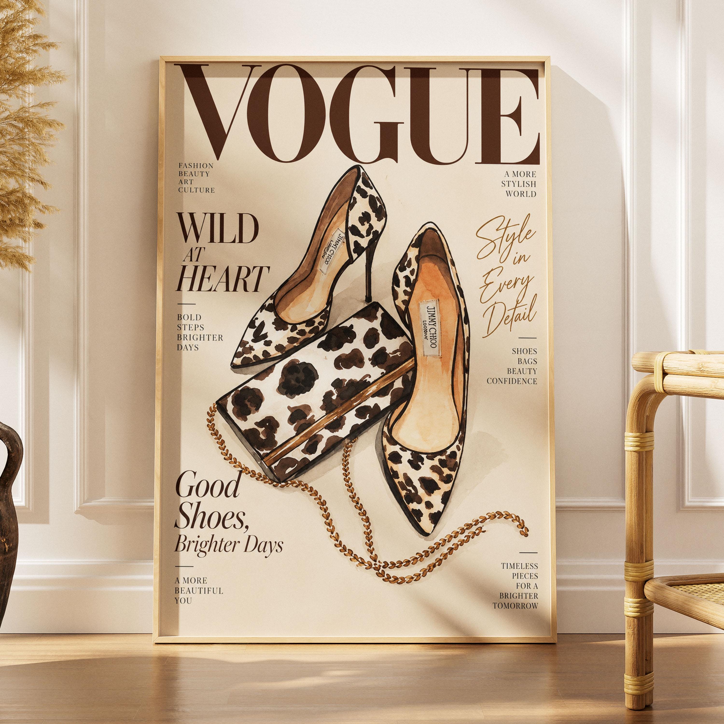 Vintage Vogue Frame - Etsy