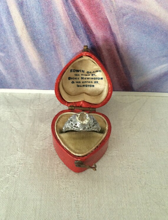 victorian ring box antique Gem