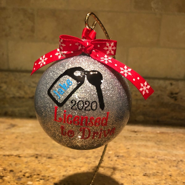 New Driver Ornament Etsy