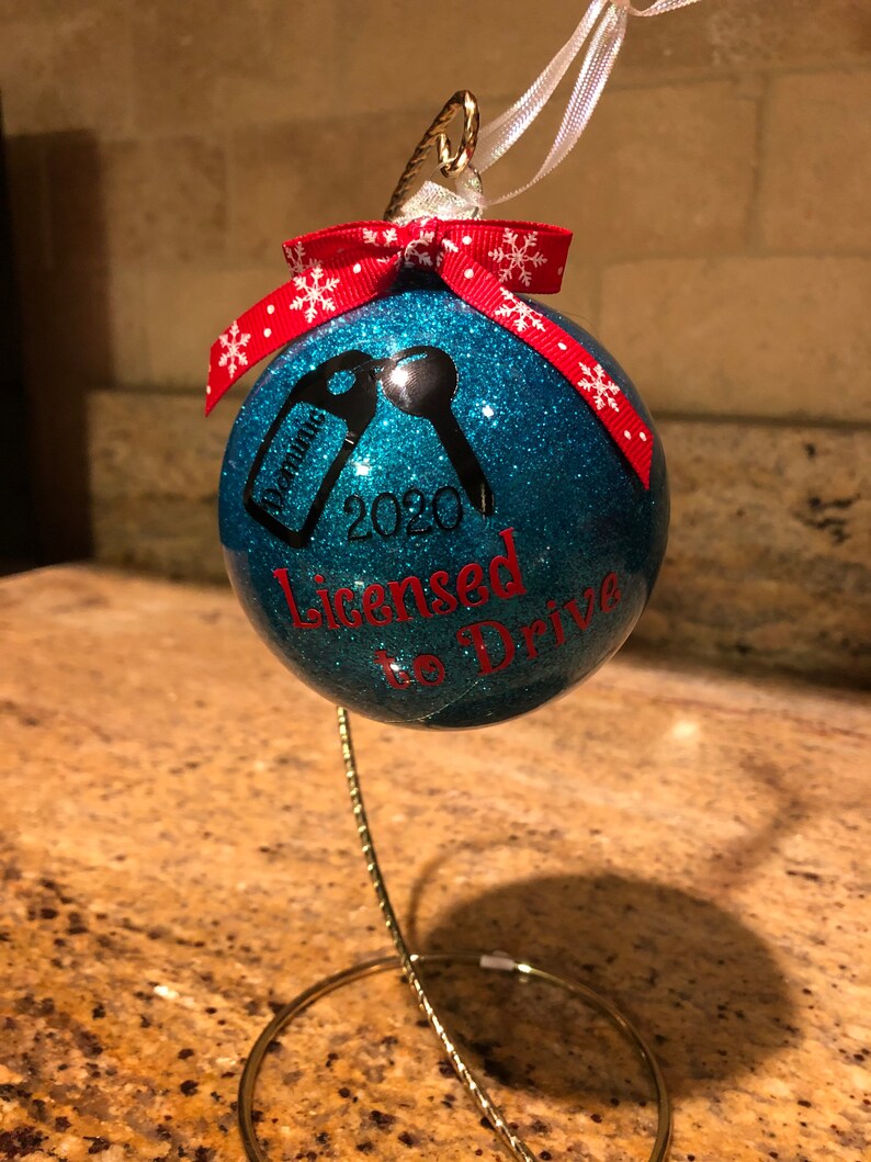 Licensed to Drive Ornament New Driver Ornament Car keys Etsy