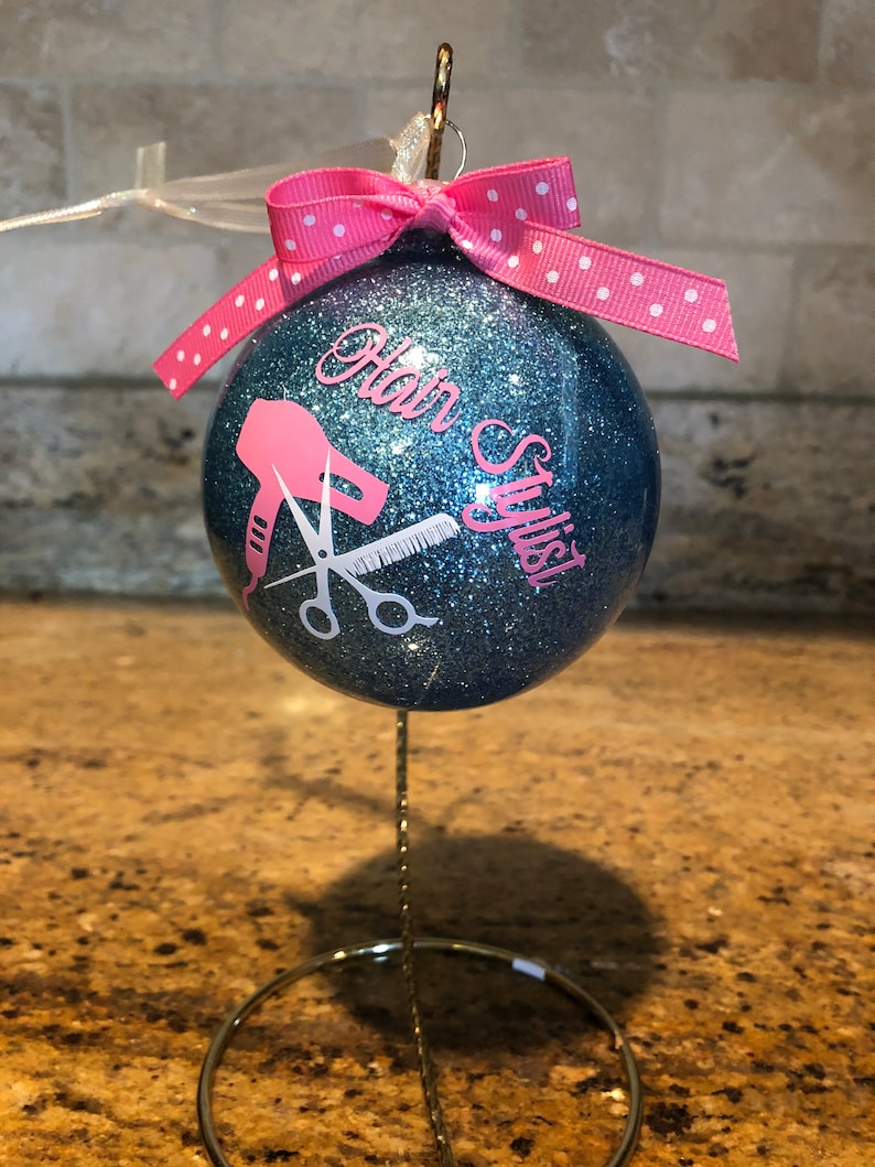 Hair Dresser Ornament Hair Stylist Ornament Hair Dresser Etsy