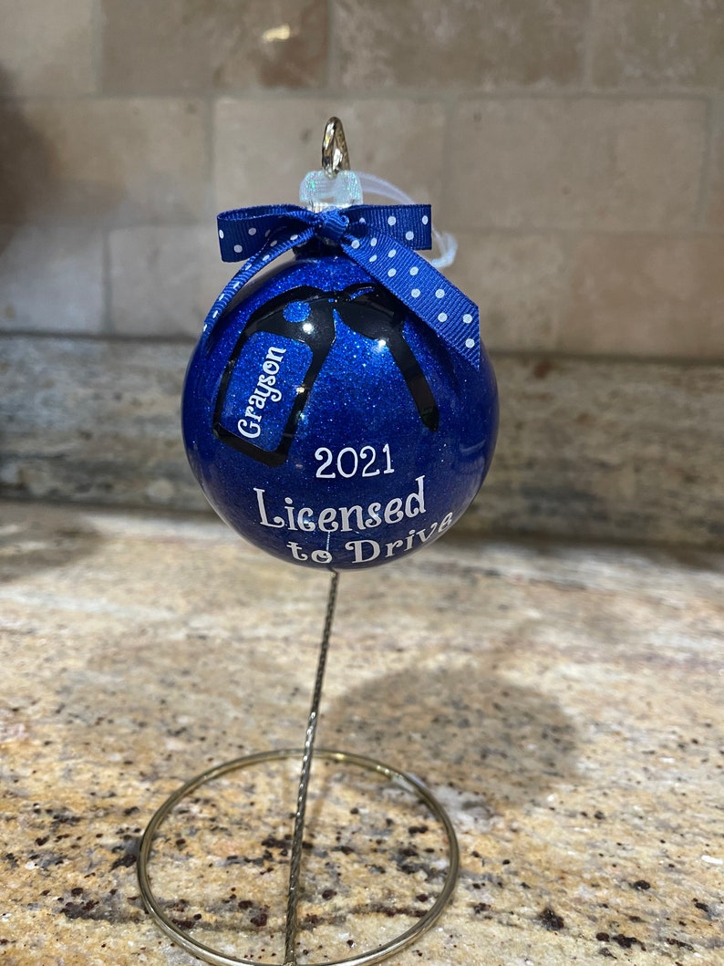 Licensed to Drive Ornament New Driver Ornament Car Keys Etsy