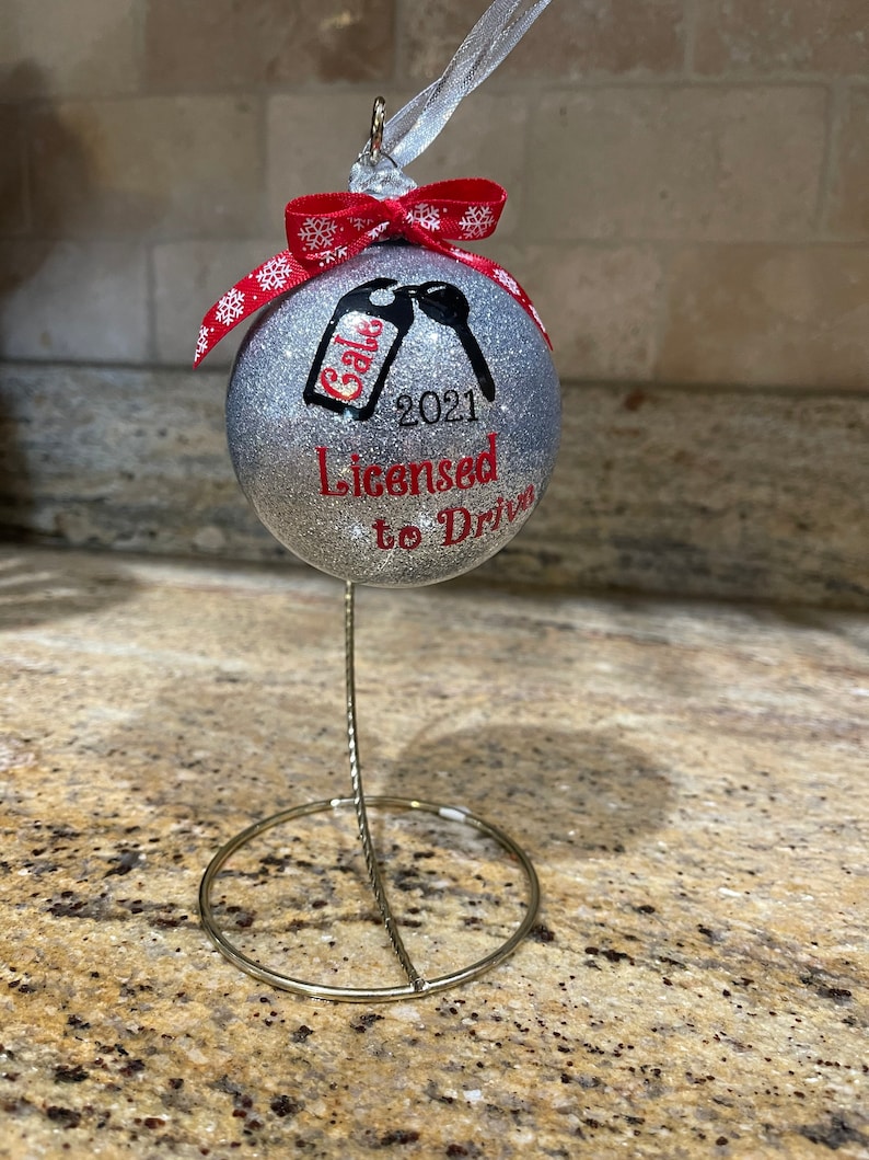 Licensed to Drive Ornament New Driver Ornament Car Keys Etsy