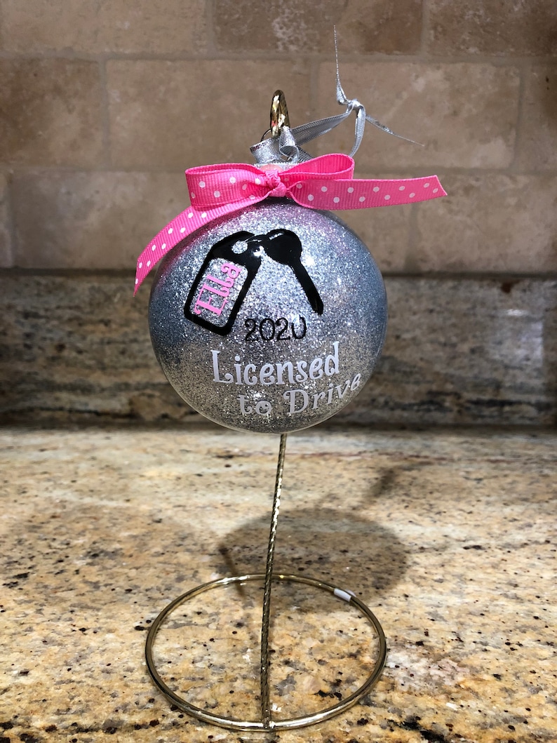 Licensed to Drive Ornament New Driver Ornament Car Keys Etsy