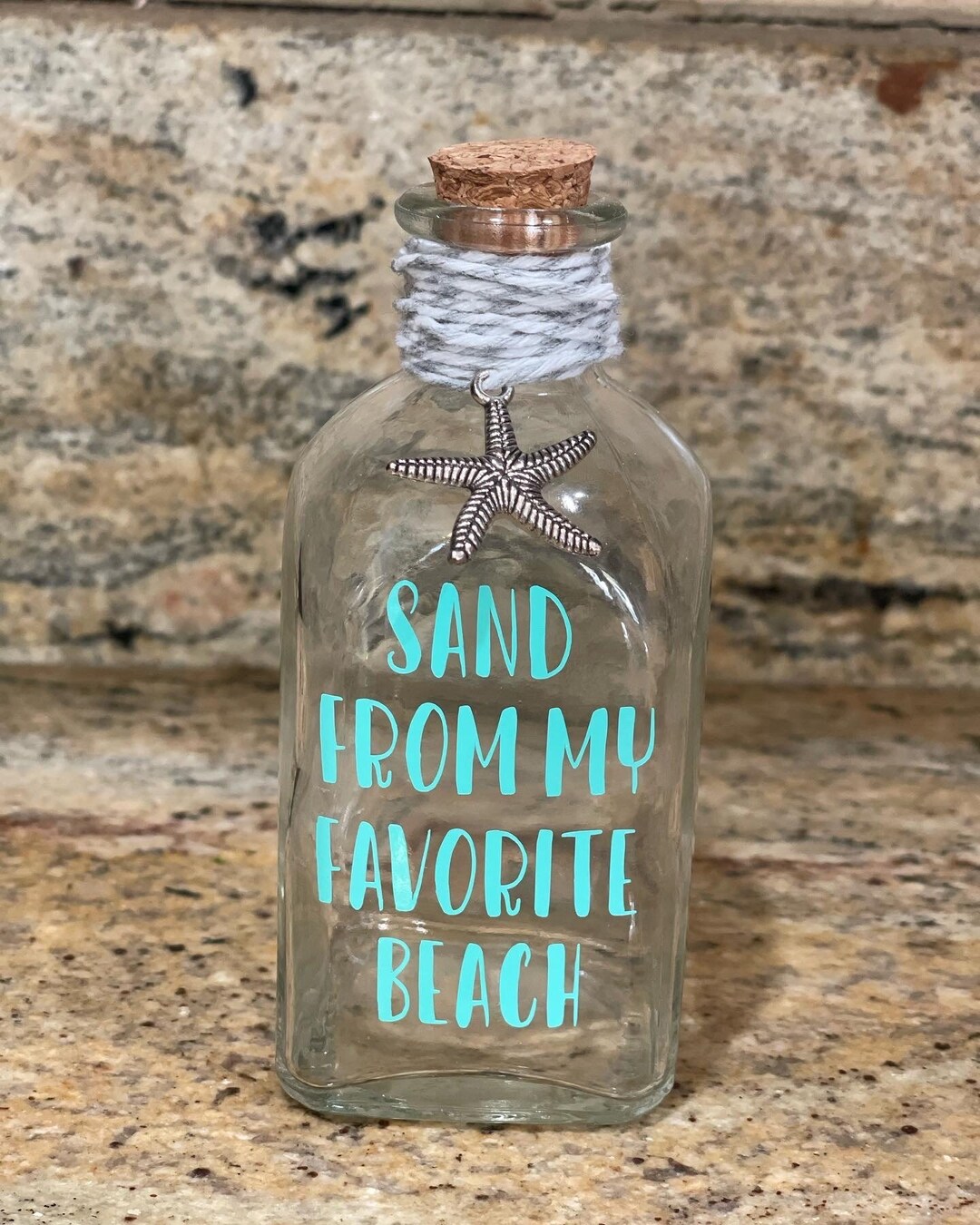 Sand From My Favorite Beach Jar, Sand Jar, Honeymoon Sand Jar, Wedding