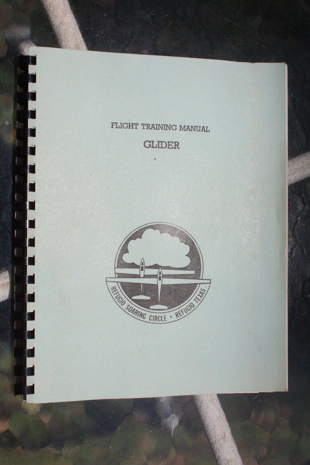 Glider Flight Training Manual SGS233 Refugio Soaring Circle Etsy