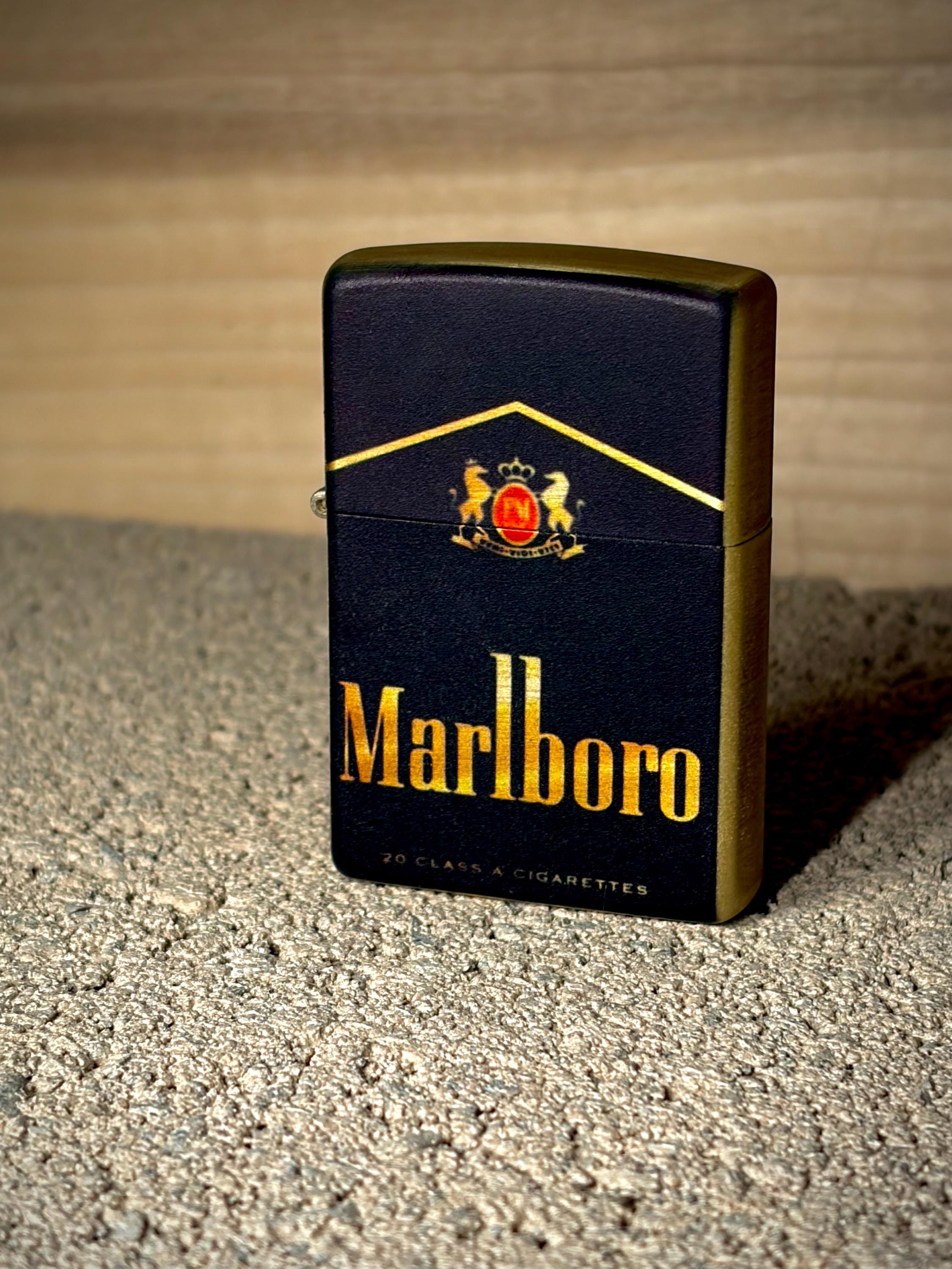 Marlboro Zippo - Etsy