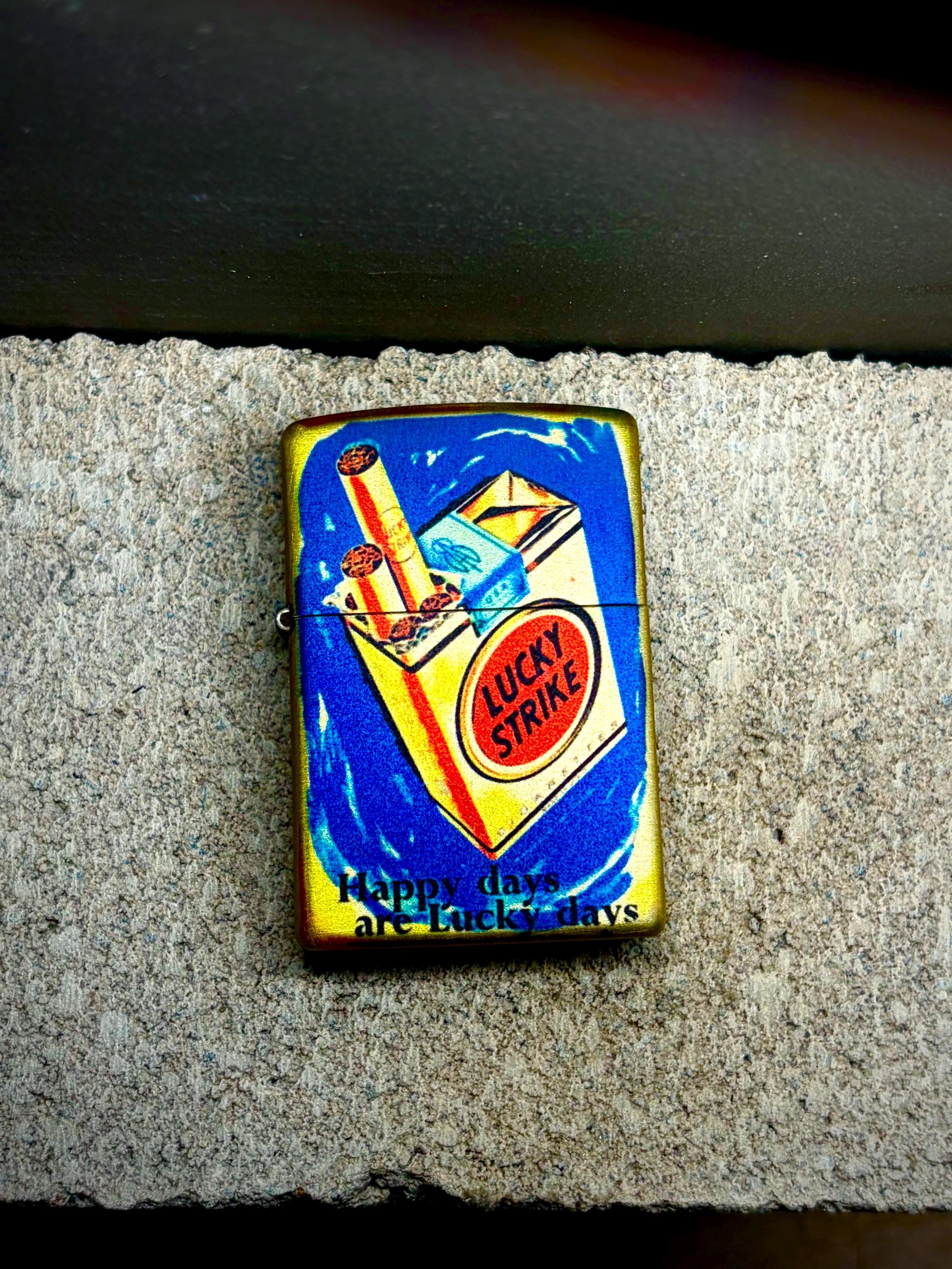 Lucky Strike Zippo - Etsy