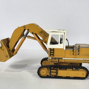 Vintage Conrad 2913/0 Liebherr R 984 C Litronic Excavator 1:50 Diecast Germany Loose