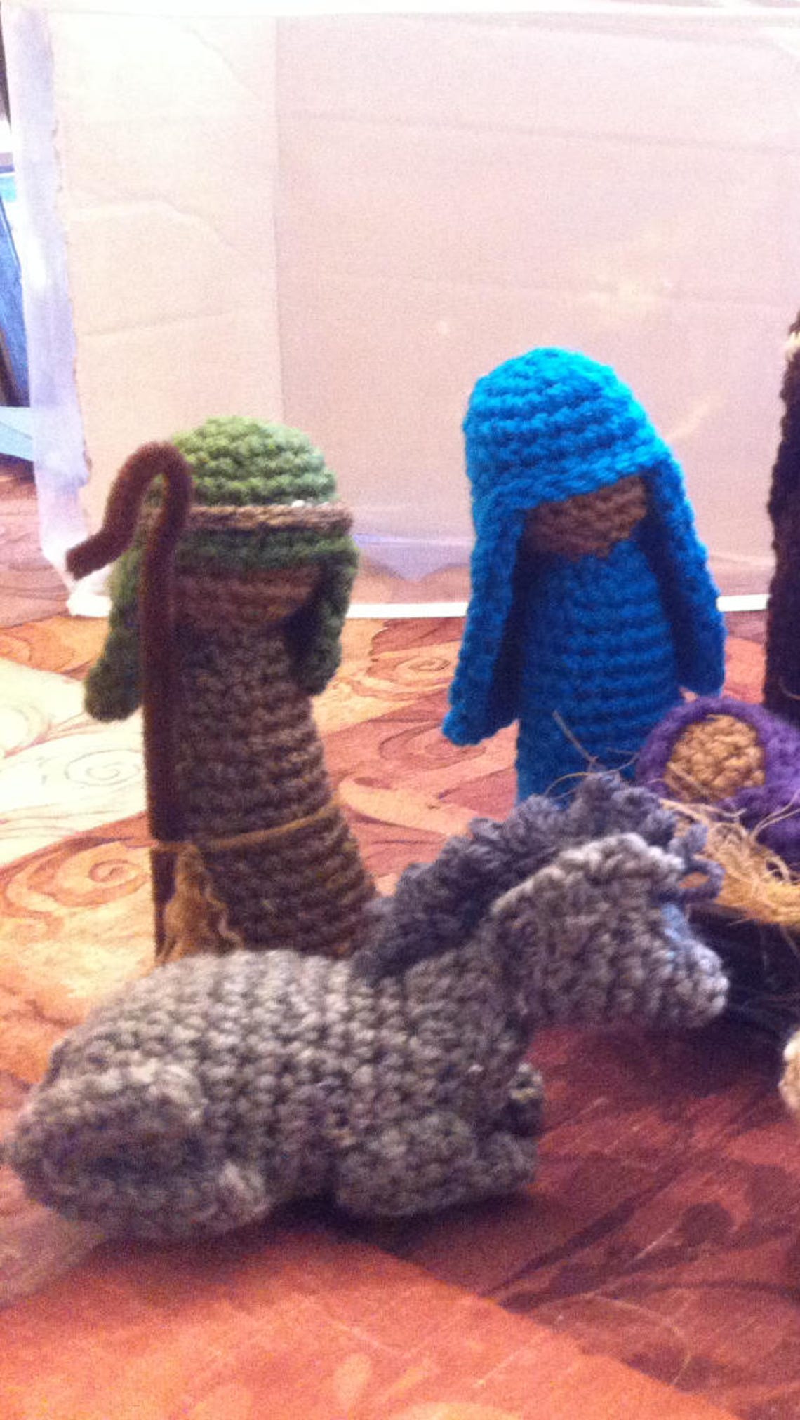 Crochet Nativity Scene Pattern PDF Form Etsy