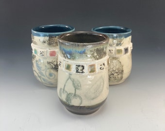 Small Vases with Mosaic