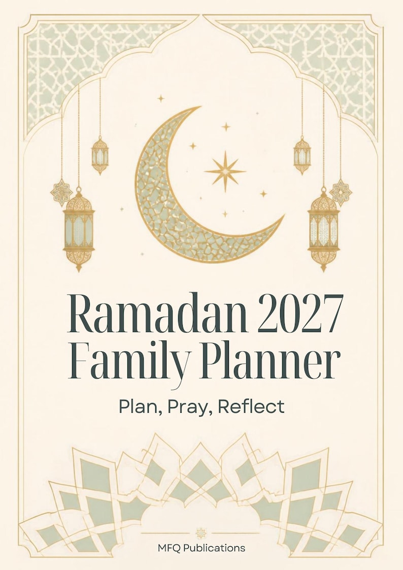 Ramadan 2027 Planner Printable, Family Ramadan Journal, Kids Good Deeds ...