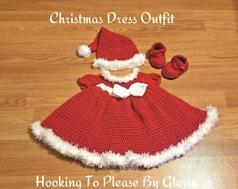 traje de vestido de navidad