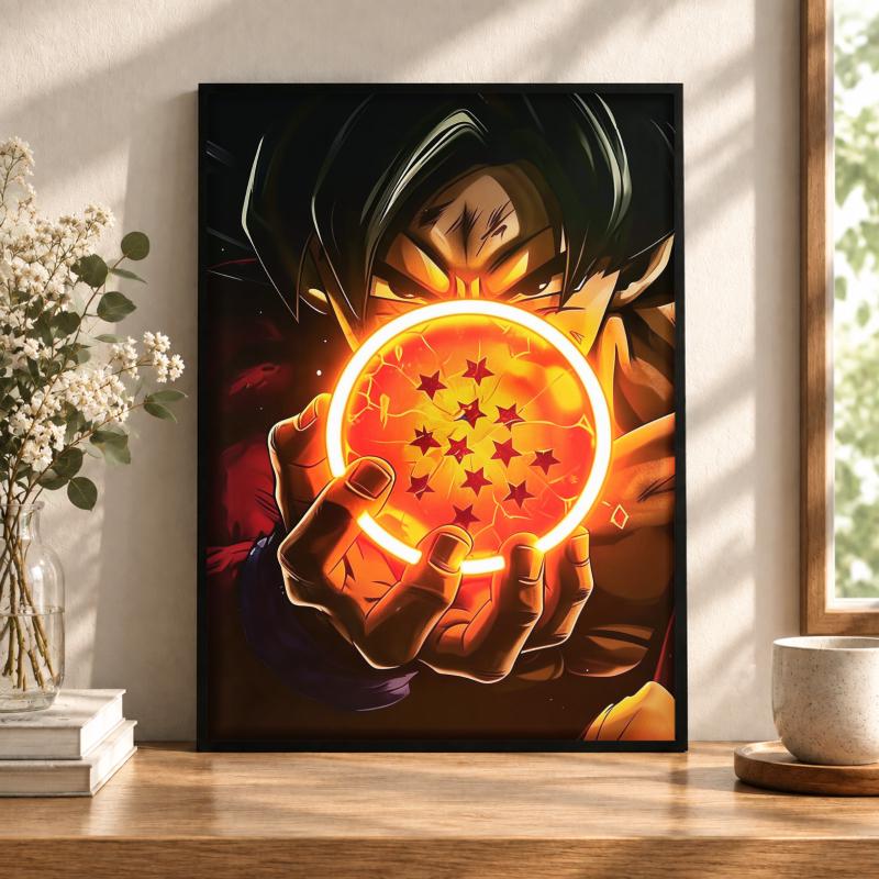 Dragon Ball Z Poster Vintage - Etsy