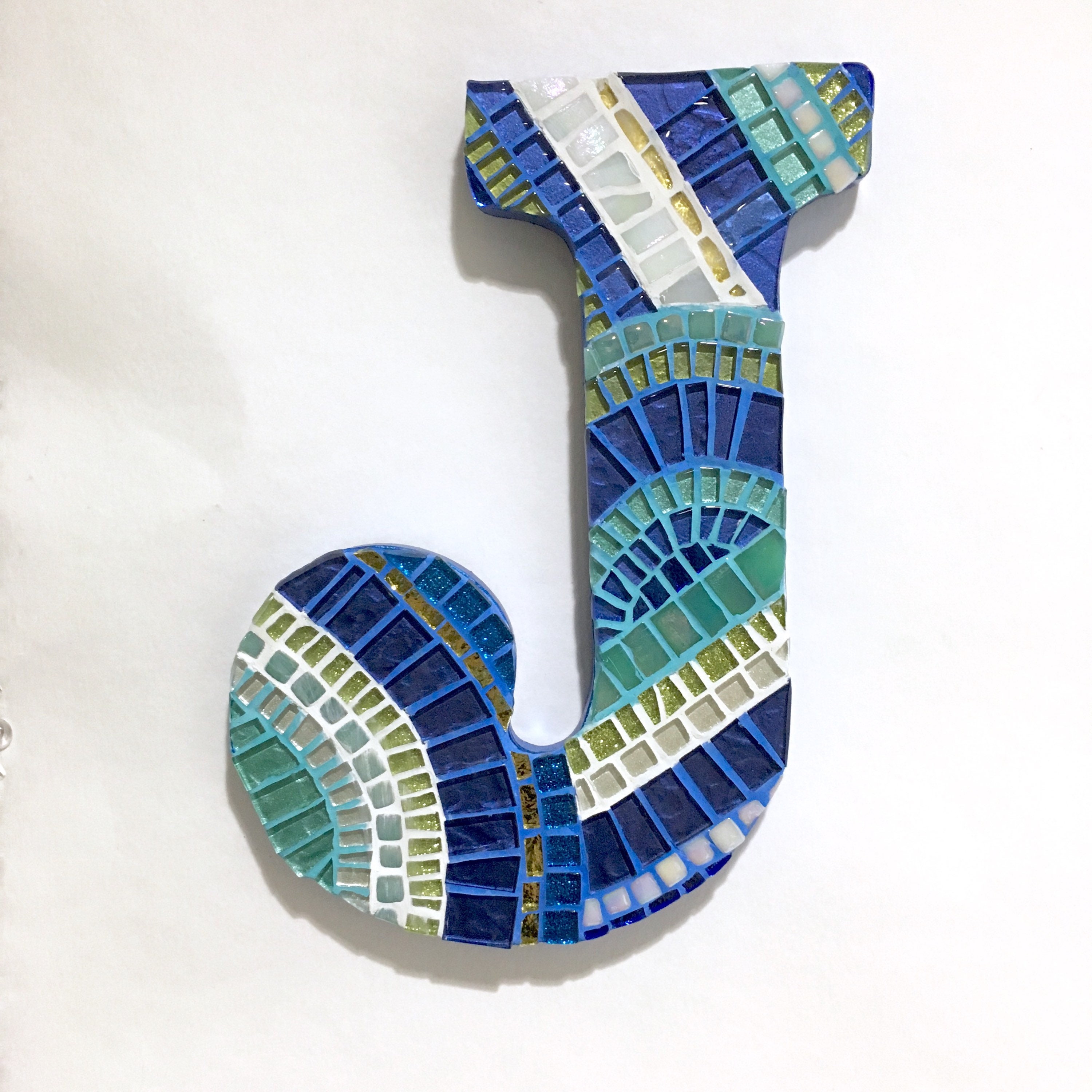 MOSAIC LETTER ART Letter Decor Mosaic Letter Letter Art | Etsy