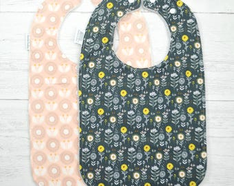 XL Toddler Bib: Flower bibs, Self Feeding & Special Needs