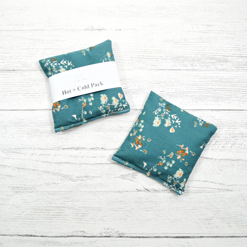 Hot Cold Packs Floral Heat Flax Seed Hot Pack Heat Therapy Etsy