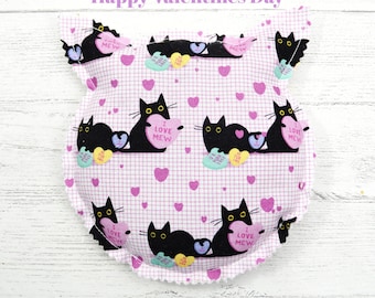 Flax Seed Hot Cold Pack: Cat lover boo boo relief