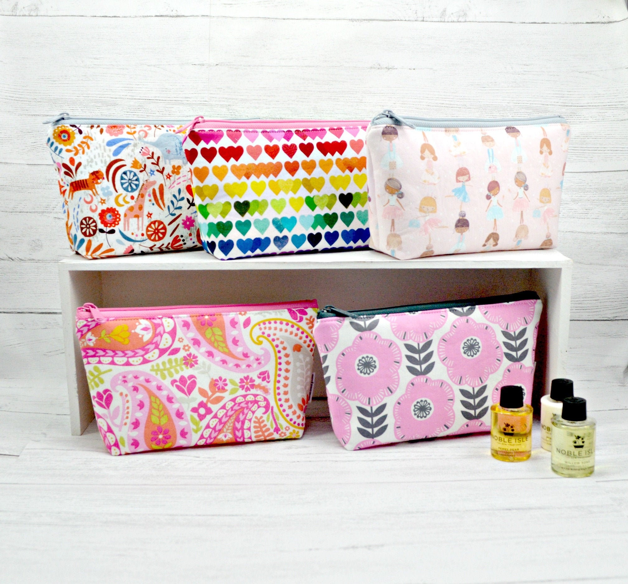 Kids Toiletry bags kids wash bags toothbrush case zipper Etsy