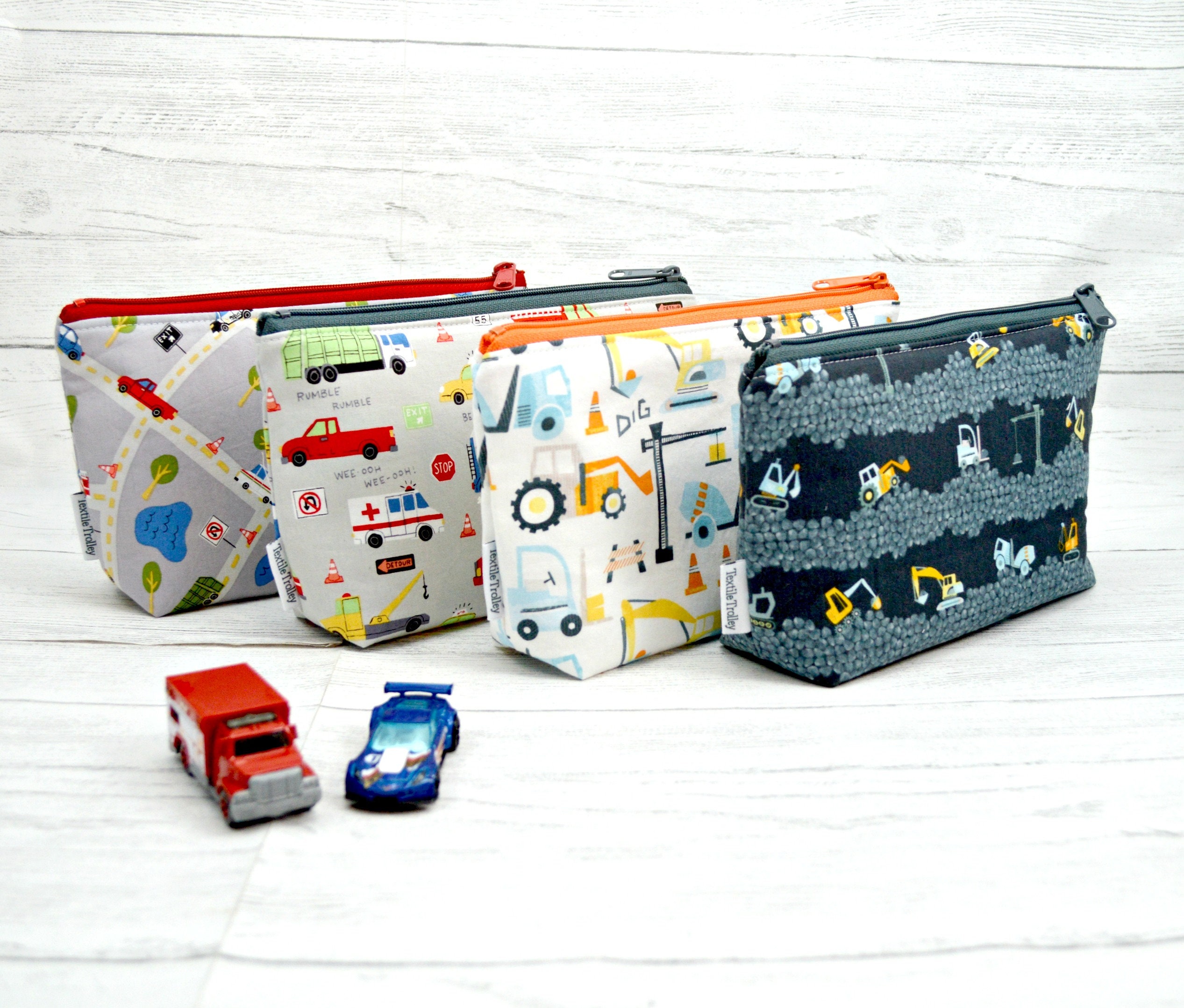 holay PVC Zippered Blocks Set, Toy, Clay Storage Organizer Case  (Name Tag, Manual Pocket) (Black, 1 Small) : Baby