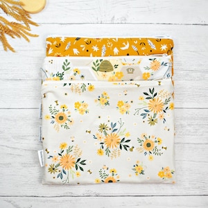 Floral Wet Dry Bag: Waterproof Reusable Travel Pouch