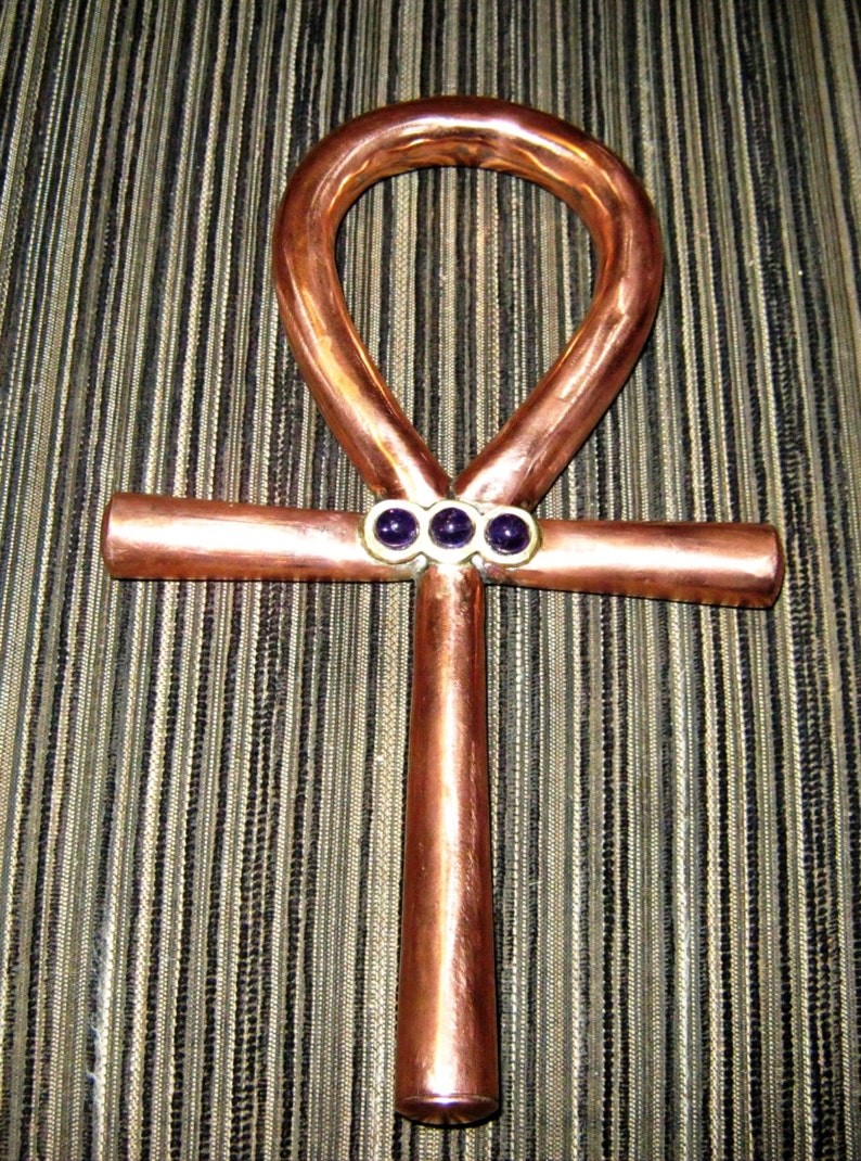 X Large Copper Egyptian Healing Ankh. 9 Inch Copper Ankh Etsy
