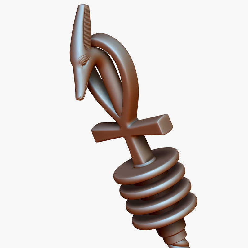 Was staff. Priest' s 40 or 50 inch tall ankh staff in Etsy