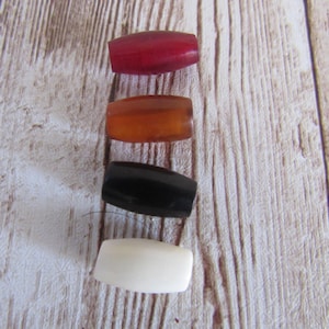 50  Buffalo Bone/Horn 1/2" Hairpipe Beads Tribal Jewelry Craft Supplies