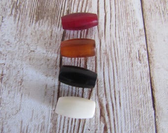 50  Buffalo Bone/Horn 1/2" Hairpipe Beads Tribal Jewelry Craft Supplies