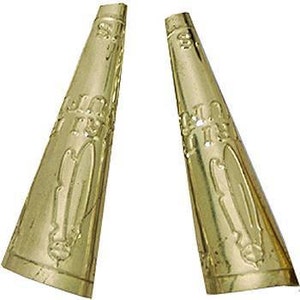 25 Adult Jingle Dress 2 1/2&quot;  Cones  Native Tribal Crafts Pow Wow Regalia Tin Gold Copper