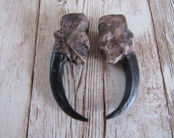 2 Eagle Talon Eagle Claws 5 cm Resin Replica Smycken Hantverksmaterial