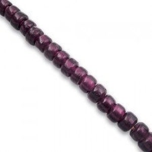 Glass Crow Beads 9mm  DARK PURPLE 100 per strand Jewelry/Craft Projects