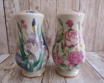 レノックス フラワーブロッサムコレクション ソルト＆ペッパーセット（アーティスト：スザンヌ・クリー ヴィンテージ）