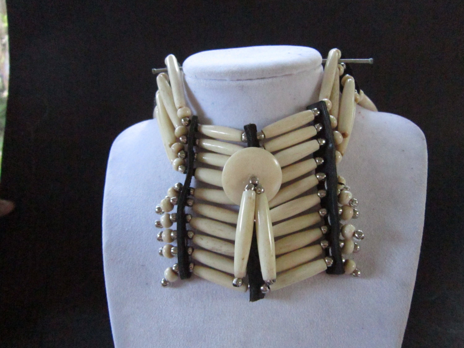 Indian cheap bone necklace
