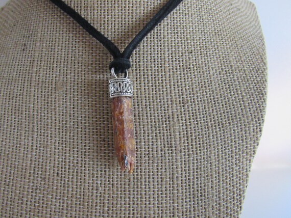 Orange Kyanite Pendant Crystal Kyanite 