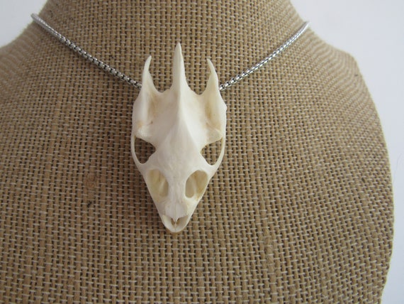 Animal shop bone necklace