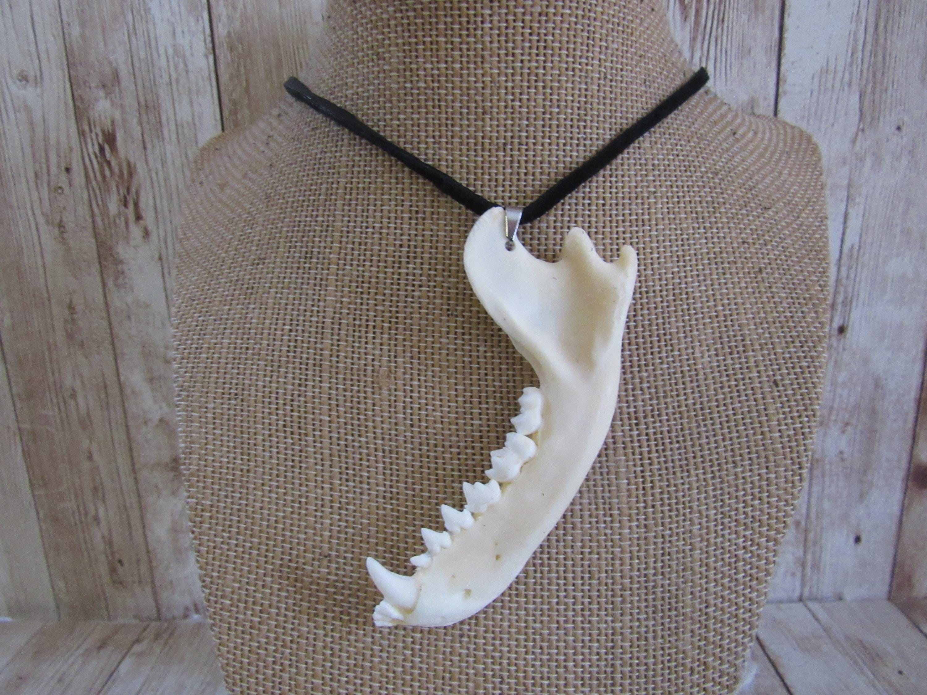 Real Bone Necklace - Etsy