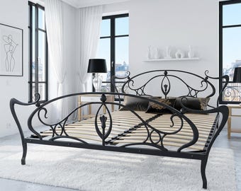 Manolis - Hand-forged Iron Bed