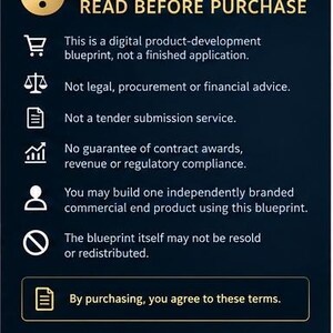 AI Tender Intelligence Blueprint | Public Procurement App | Competitor Analysis & Bid Strategy image 6
