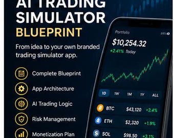 Projekt symulatora handlu AI | Rozwój aplikacji Fintech na Androida i iOS | Specyfikacja biznesowa i produktowa AI