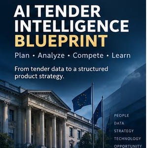 AI Tender Intelligence Blueprint | Public Procurement App | Competitor Analysis & Bid Strategy image 1