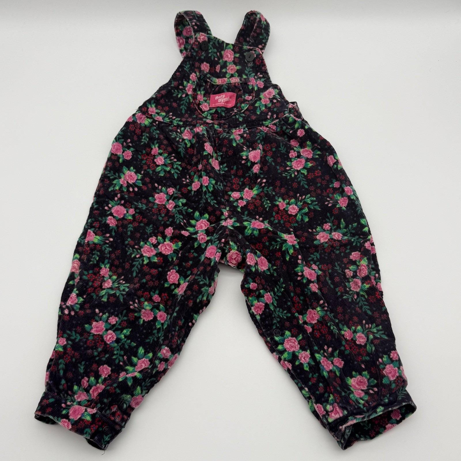 Girls Floral Oshkosh Overalls - Etsy