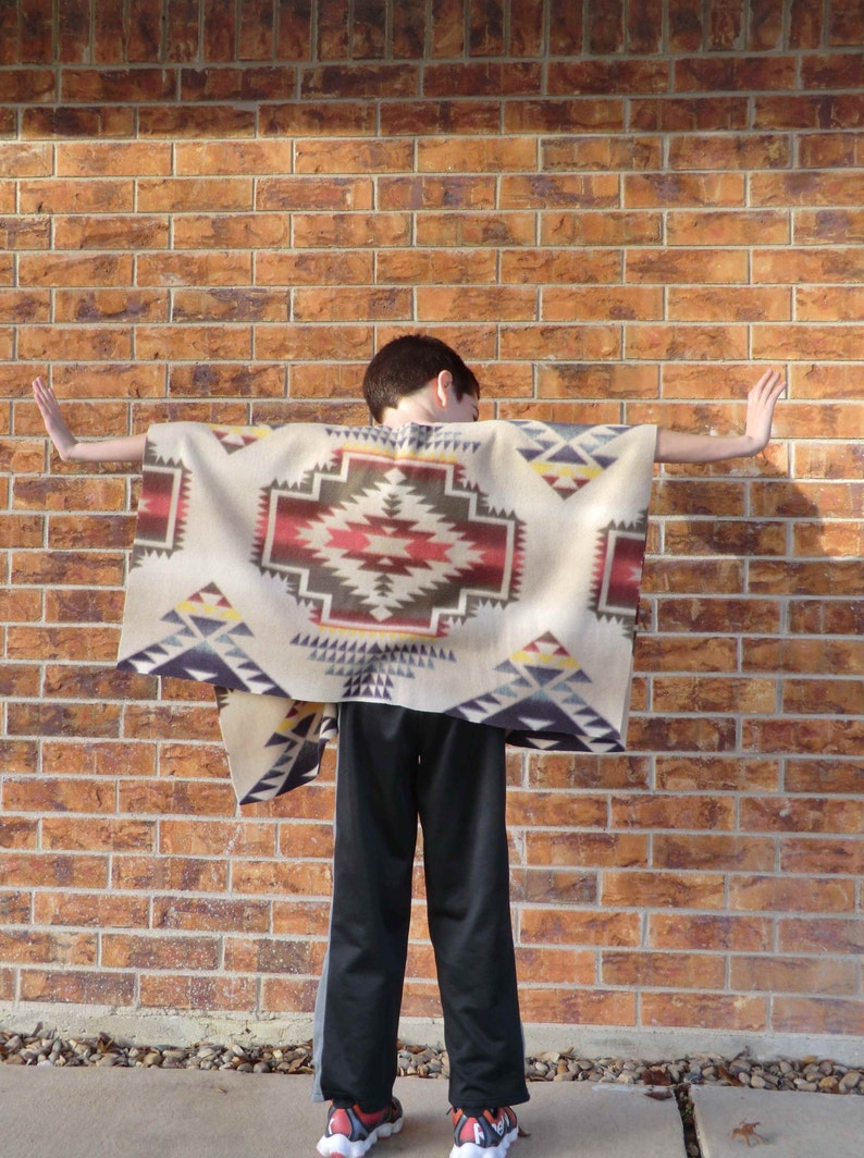 Daryl Dixon Style Poncho Kids Size