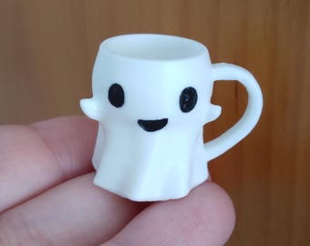1/3 Scale Ghost Mug – Dollhouse Miniature Prop