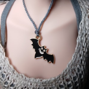 1/3 Scale BJD Smartdoll Sized Bat Charm Necklace - Pendant Necklace -Smart BJD doll Jewelry