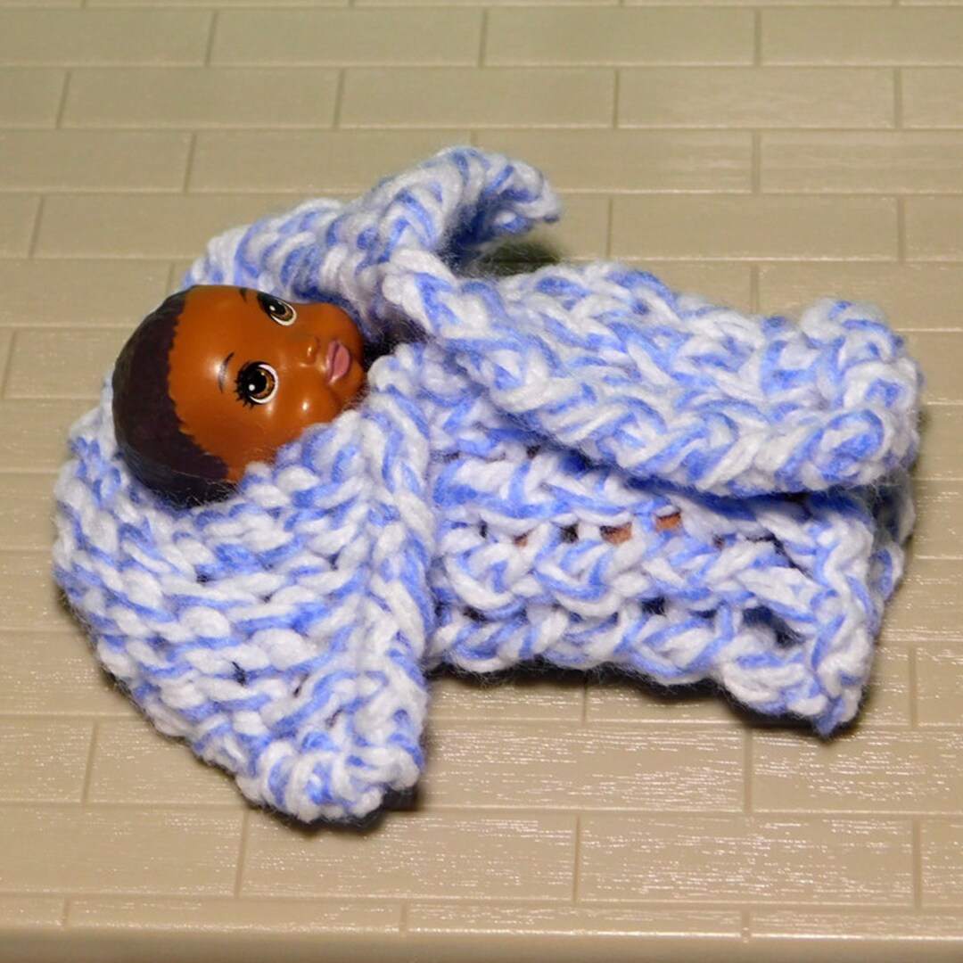 16 Scale Doll Baby Blanket Fashion Doll Sized Accessories Etsy