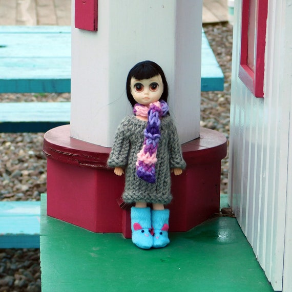 Gray Loom Knit Sweater Dress - Cute Doll Outfit - Fits Holala Monst Na Na & Petite Fashion Dolls - Etsy Gray Loom Knit Sweater Dress - Cute Doll Outfit - Fits Holala Monst Na Na & Petite Fashion Dolls - Etsy