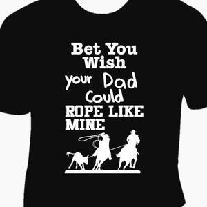 Rodeo Tees, Team roping shirts, Rodeo shirts, cowboy tee, proud roper